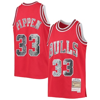 youth mitchell and ness scottie pippen red chicago bulls har-506
